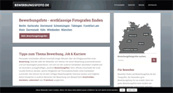 Desktop Screenshot of bewerbungsfoto.de